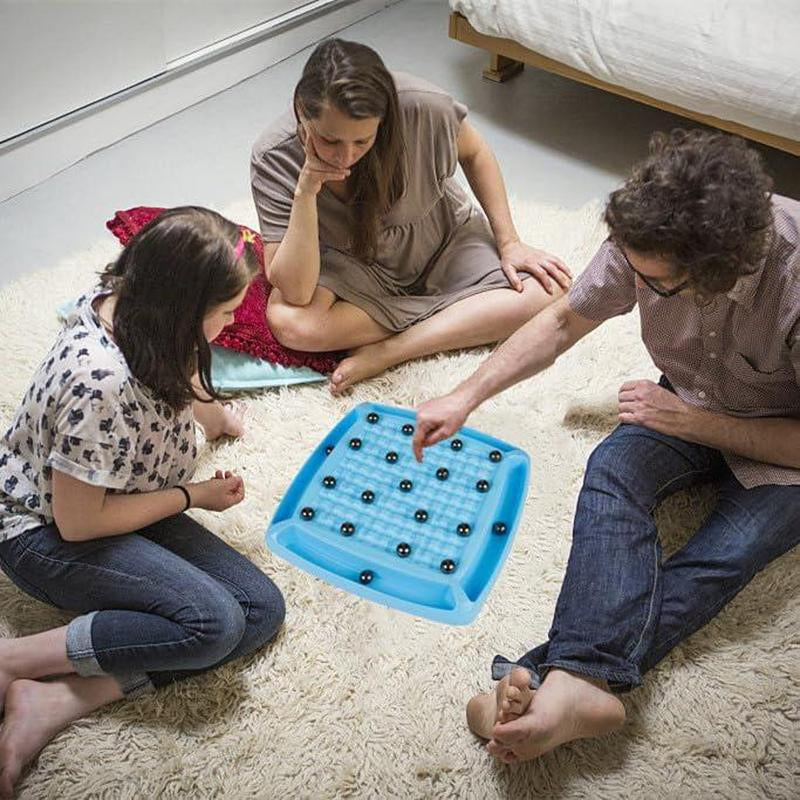 Upgraded Chess Game Set, Fun Table Top Multiplayer Strategy Game with 40 Stones, Family Game Party Game for Kids and Adults, Games to Develop Intelligence, 2-4 Players